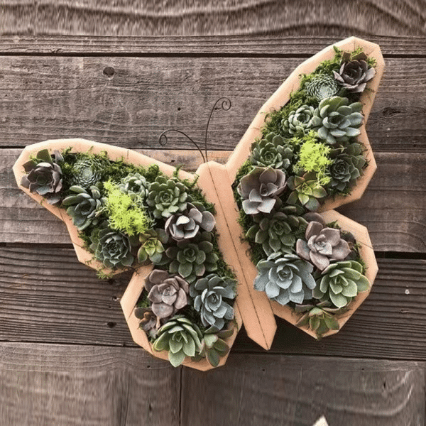 Wooden Animal POTS For Plant Planting 4