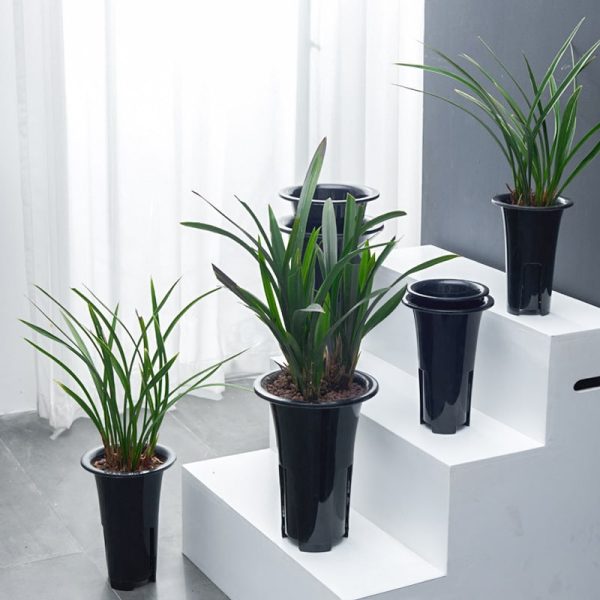 long root control plastic flower pots nursery flower pot 4