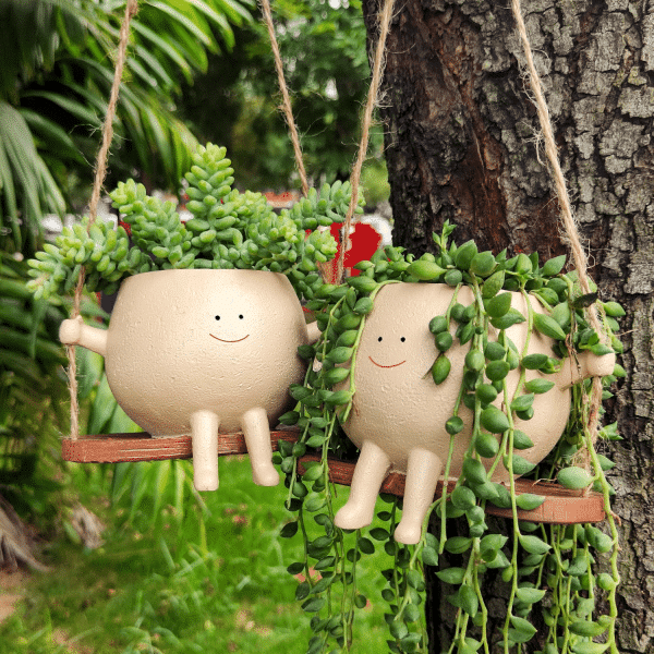 Cute Hanging Plant and Flower Outdoor Plant Pot