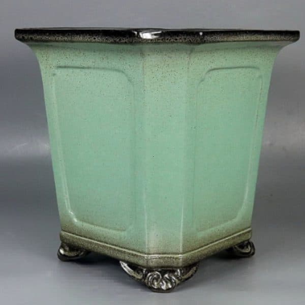 Purple Clay Glazed Bonsai Pot